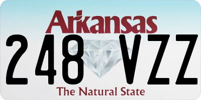 AR license plate 248VZZ