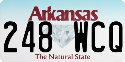 AR license plate 248WCQ