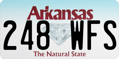 AR license plate 248WFS