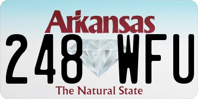 AR license plate 248WFU
