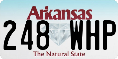 AR license plate 248WHP