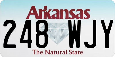 AR license plate 248WJY