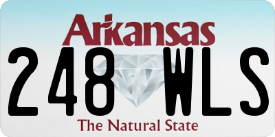 AR license plate 248WLS