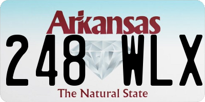 AR license plate 248WLX