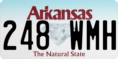 AR license plate 248WMH