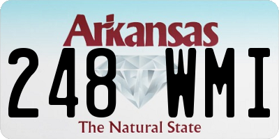 AR license plate 248WMI