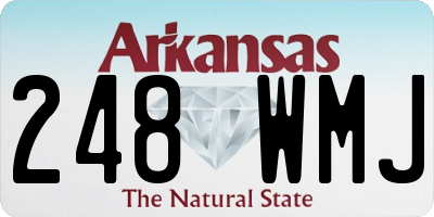 AR license plate 248WMJ