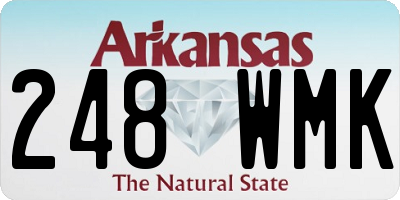 AR license plate 248WMK