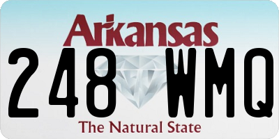 AR license plate 248WMQ