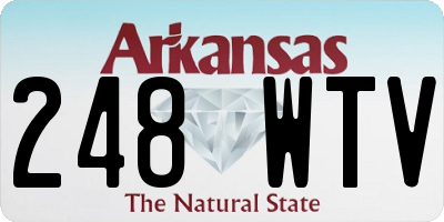 AR license plate 248WTV
