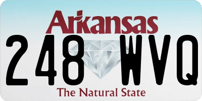 AR license plate 248WVQ