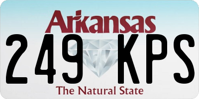 AR license plate 249KPS