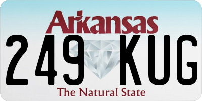 AR license plate 249KUG