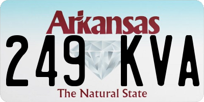 AR license plate 249KVA