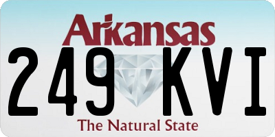 AR license plate 249KVI