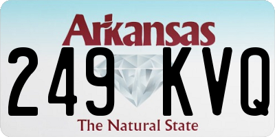 AR license plate 249KVQ