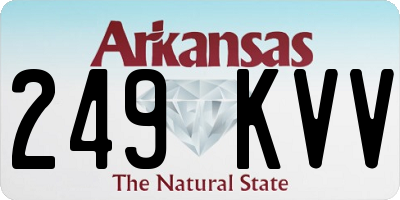 AR license plate 249KVV