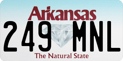 AR license plate 249MNL