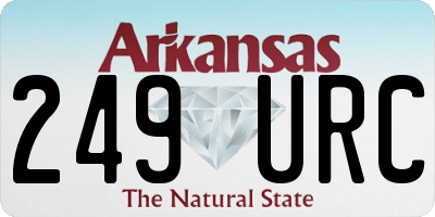 AR license plate 249URC