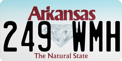 AR license plate 249WMH