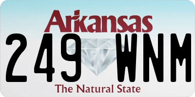 AR license plate 249WNM