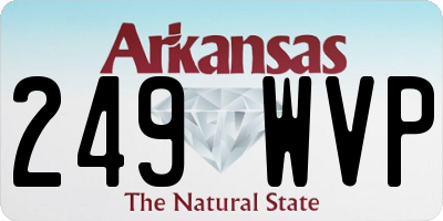AR license plate 249WVP