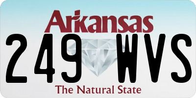 AR license plate 249WVS