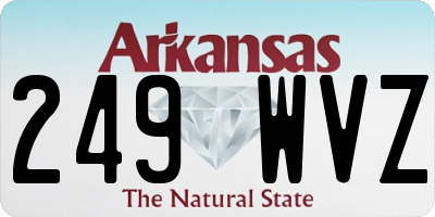 AR license plate 249WVZ