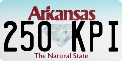 AR license plate 250KPI