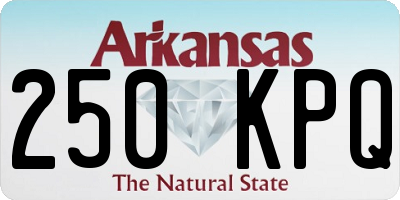 AR license plate 250KPQ