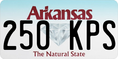 AR license plate 250KPS