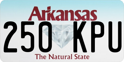 AR license plate 250KPU