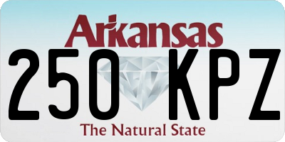 AR license plate 250KPZ