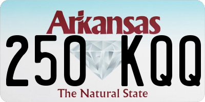 AR license plate 250KQQ