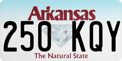 AR license plate 250KQY