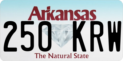AR license plate 250KRW