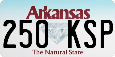 AR license plate 250KSP