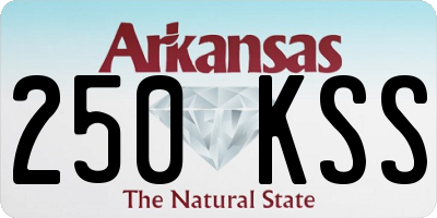 AR license plate 250KSS
