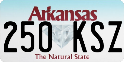 AR license plate 250KSZ