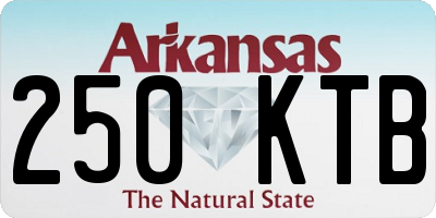 AR license plate 250KTB