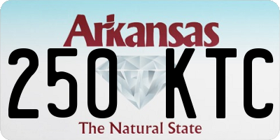 AR license plate 250KTC