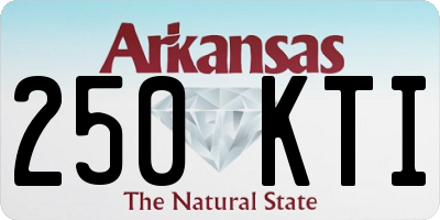 AR license plate 250KTI