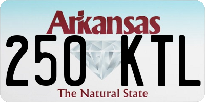 AR license plate 250KTL