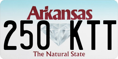 AR license plate 250KTT