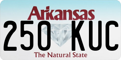 AR license plate 250KUC