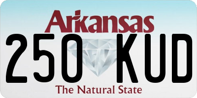 AR license plate 250KUD