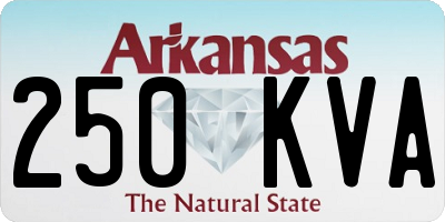 AR license plate 250KVA