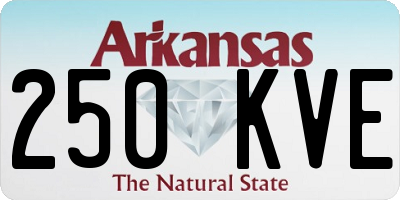 AR license plate 250KVE