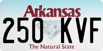 AR license plate 250KVF