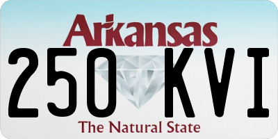AR license plate 250KVI